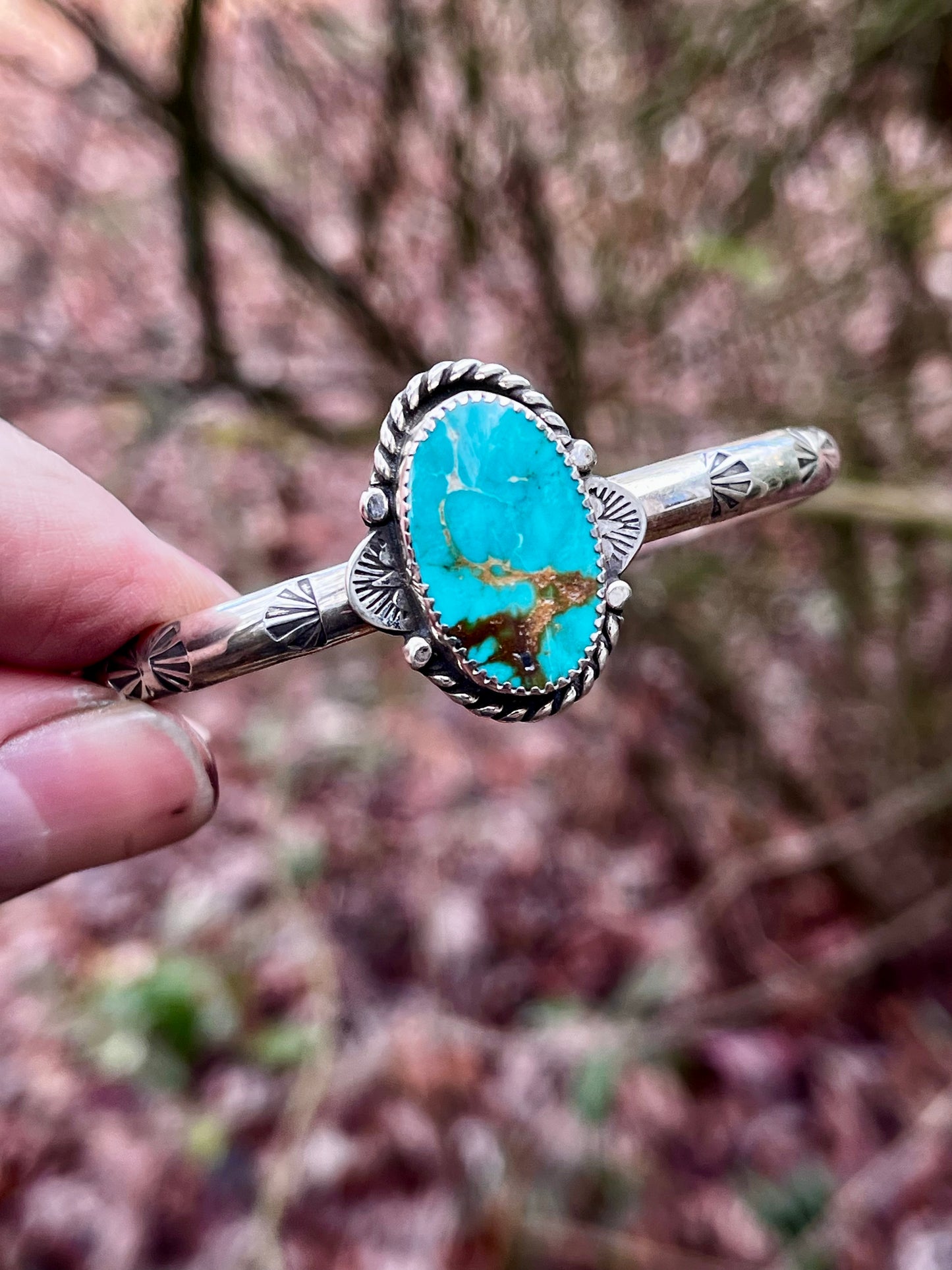 Royston Turquoise cuff bracelet