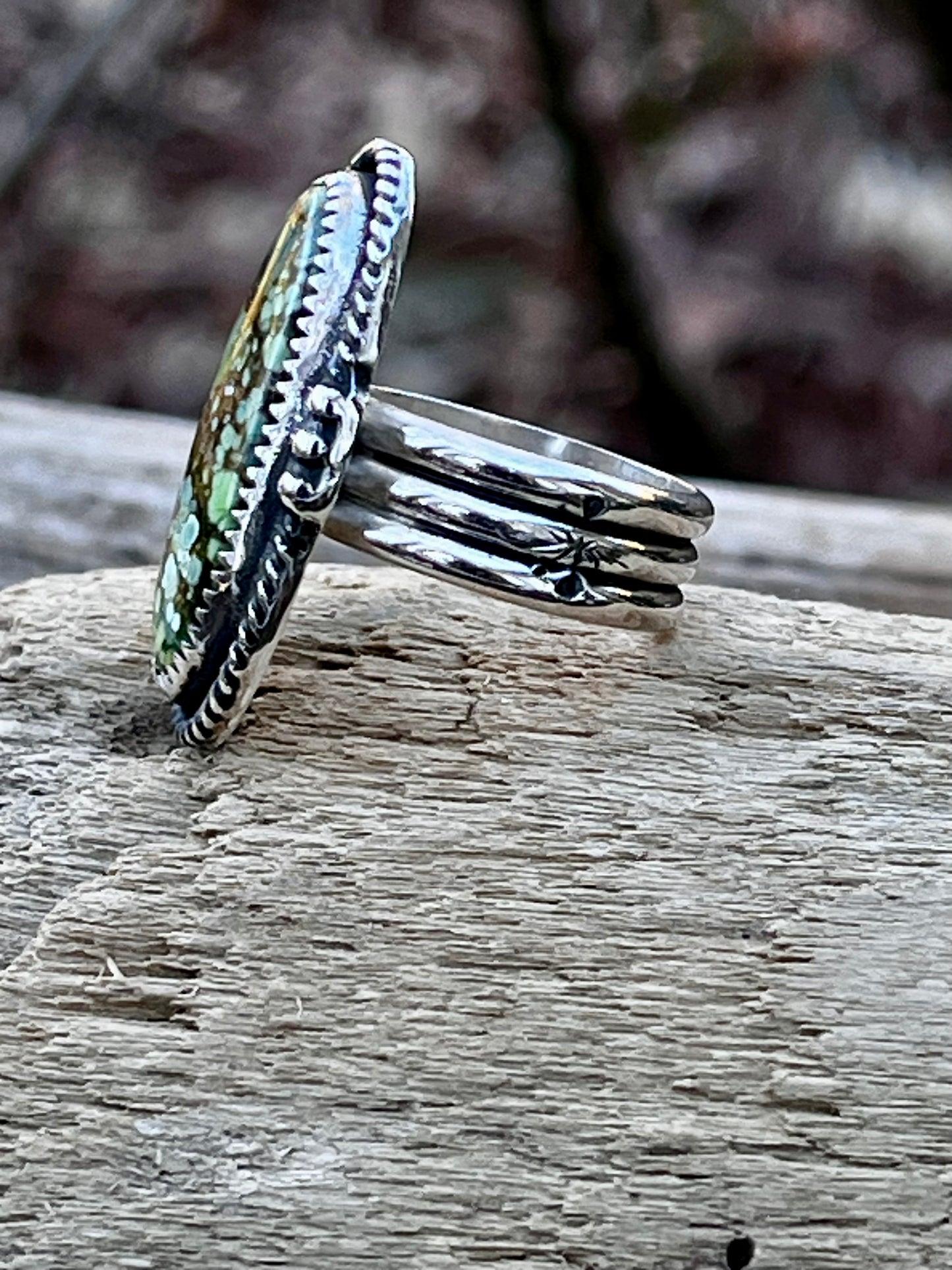 Autumn Creek Turquoise ring Sz-7