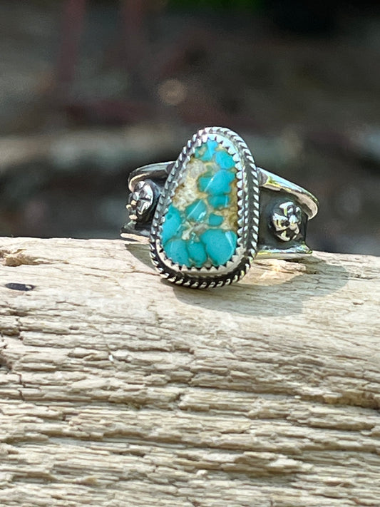 High grade Royston Turquoise-size 8