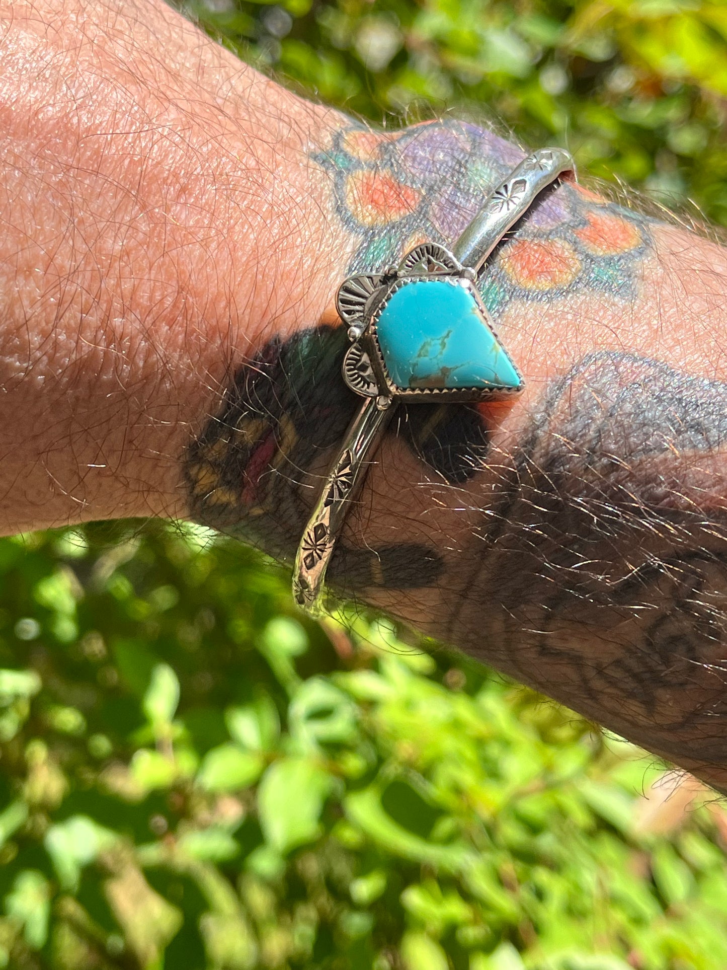 Royston Turquoise cuff bracelet