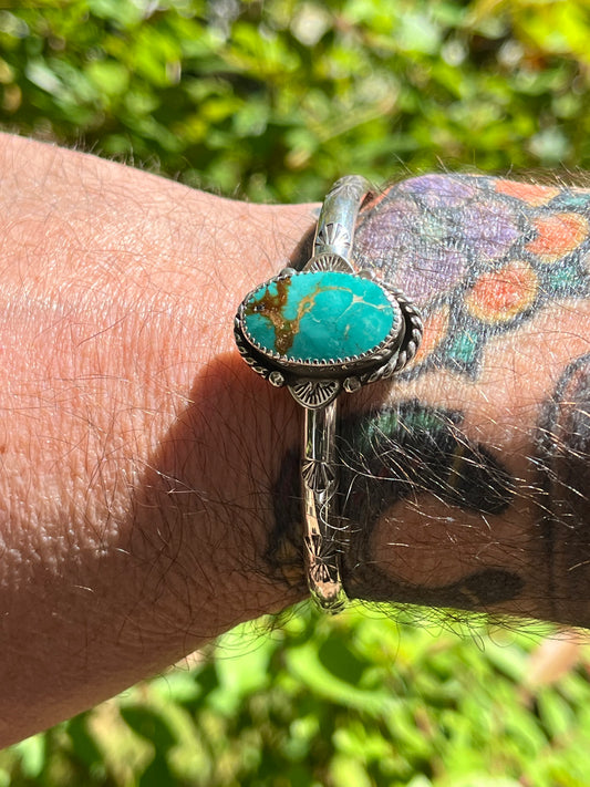 Royston Turquoise cuff bracelet