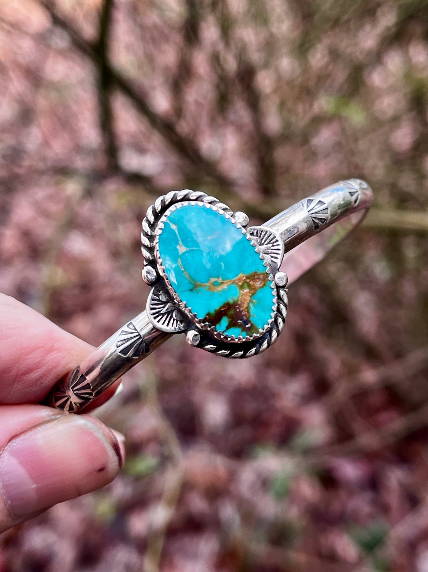 Royston Turquoise cuff bracelet