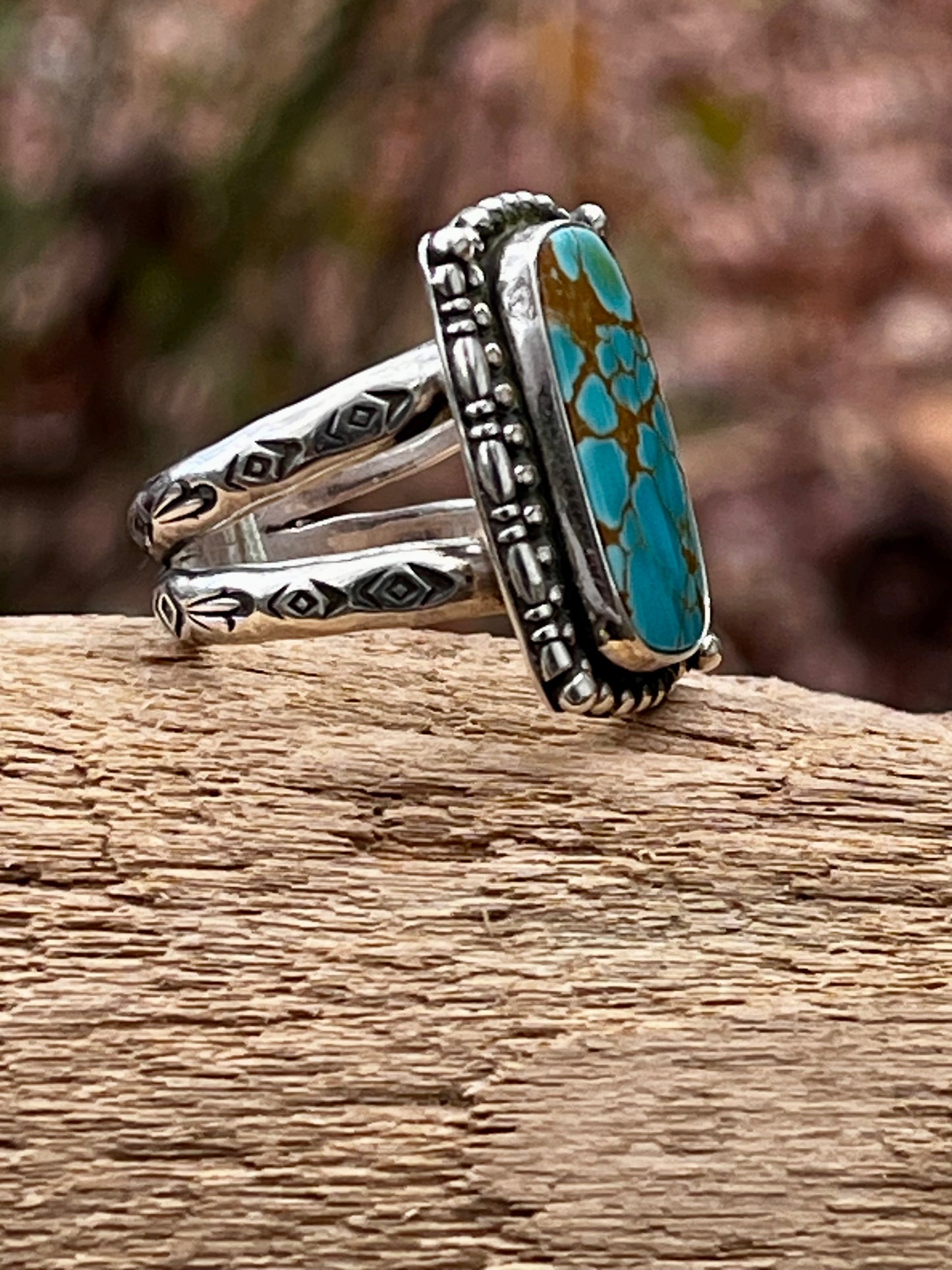 Supernova Turquoise ring Sz-7