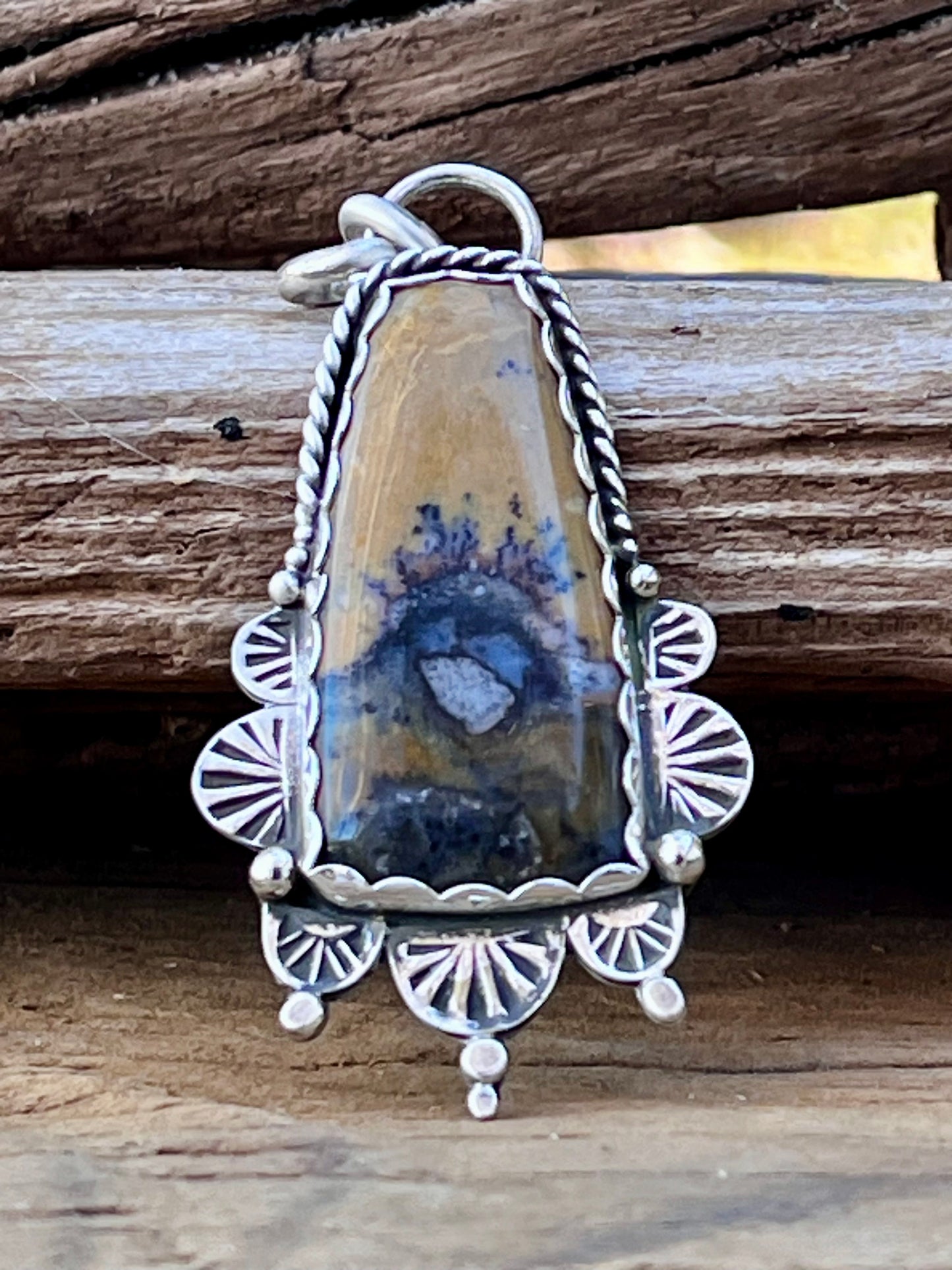 Handcrafted Amethyst Sage Dendritic Agate