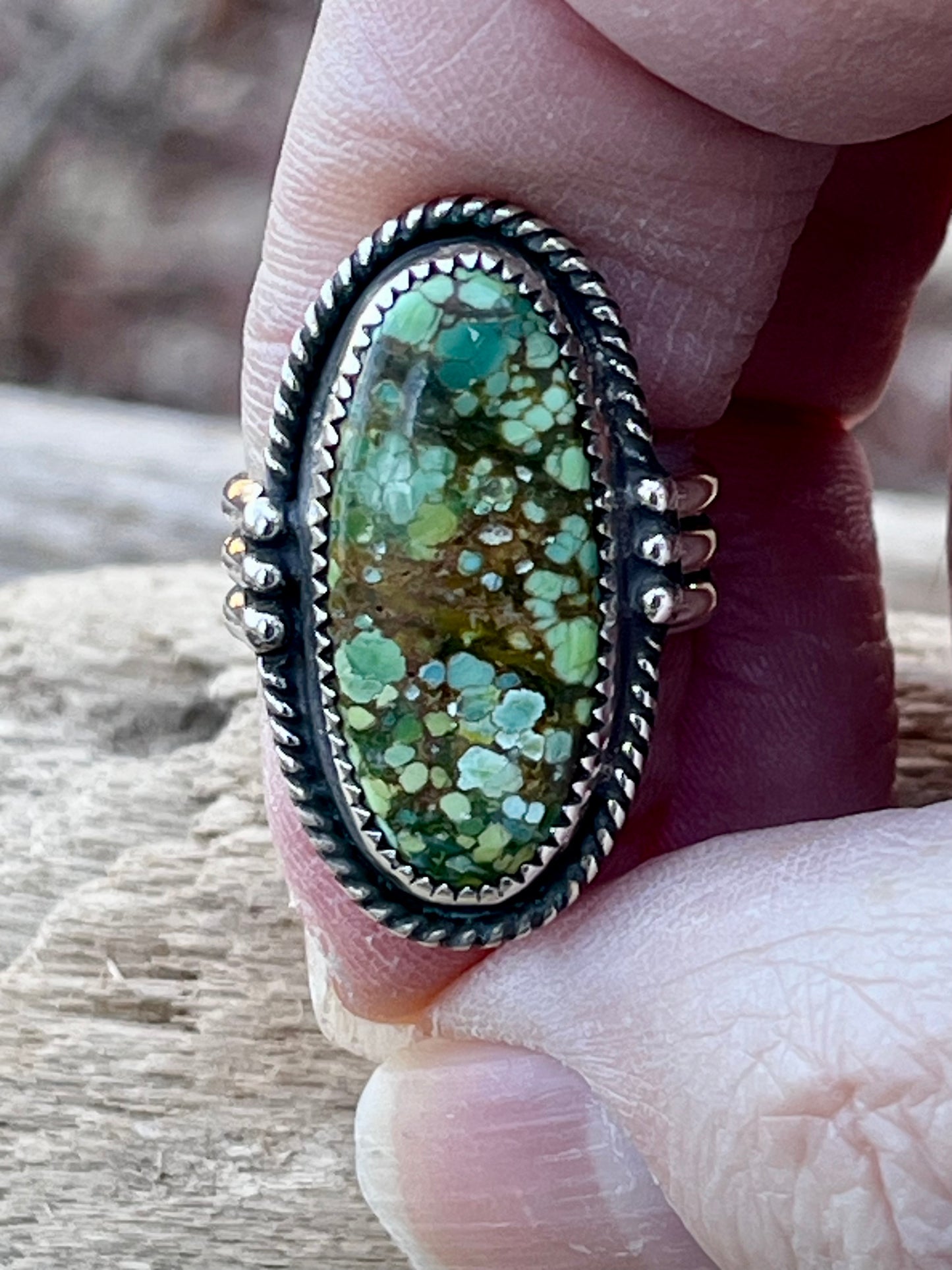 Autumn Creek Turquoise ring Sz-7