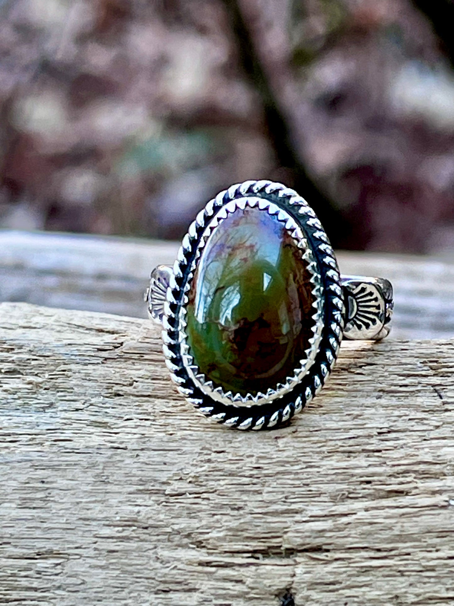 Royston Turquoise ring Sz-8.5