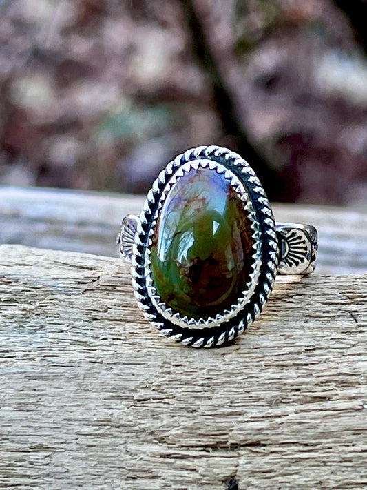 Royston Turquoise ring Sz-8.5