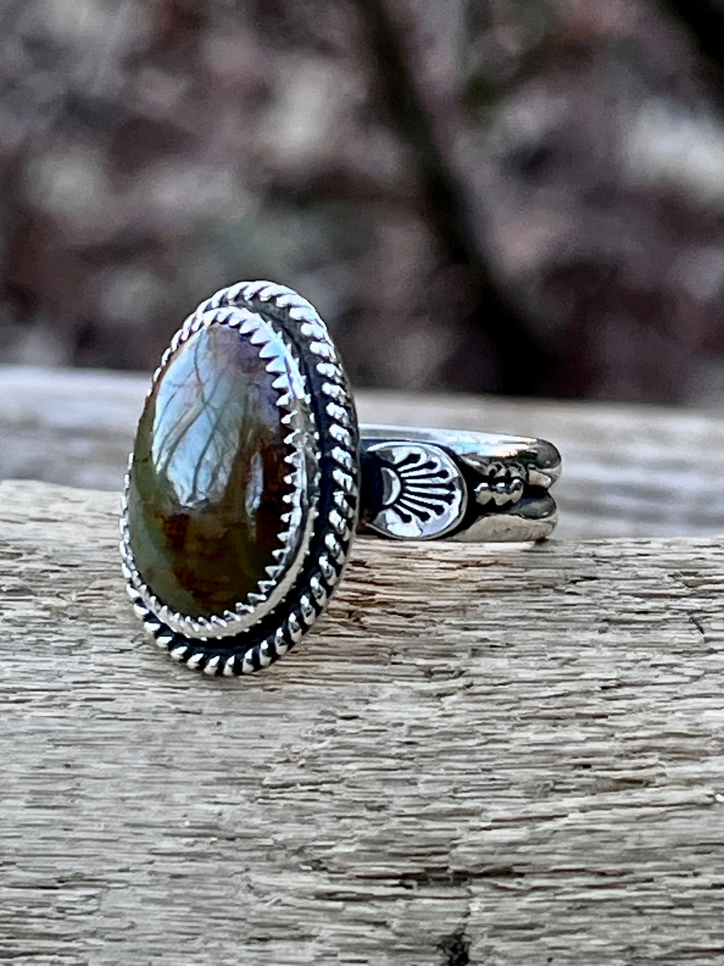 Royston Turquoise ring Sz-8.5