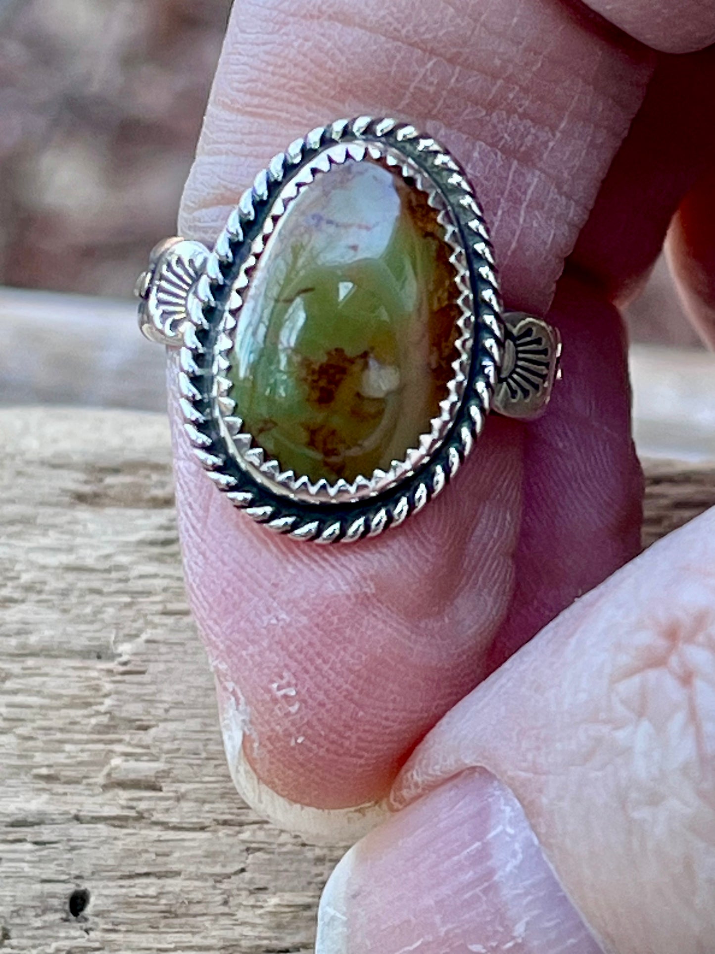 Royston Turquoise ring Sz-8.5