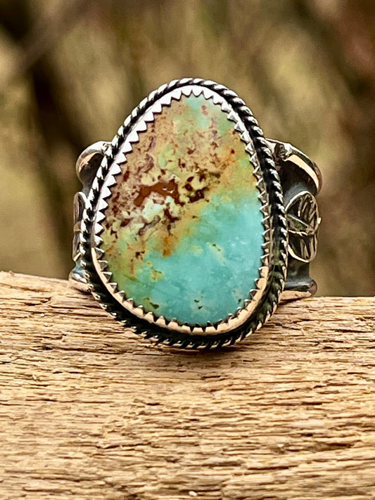 Brannon Blue Turquoise ring-size 8