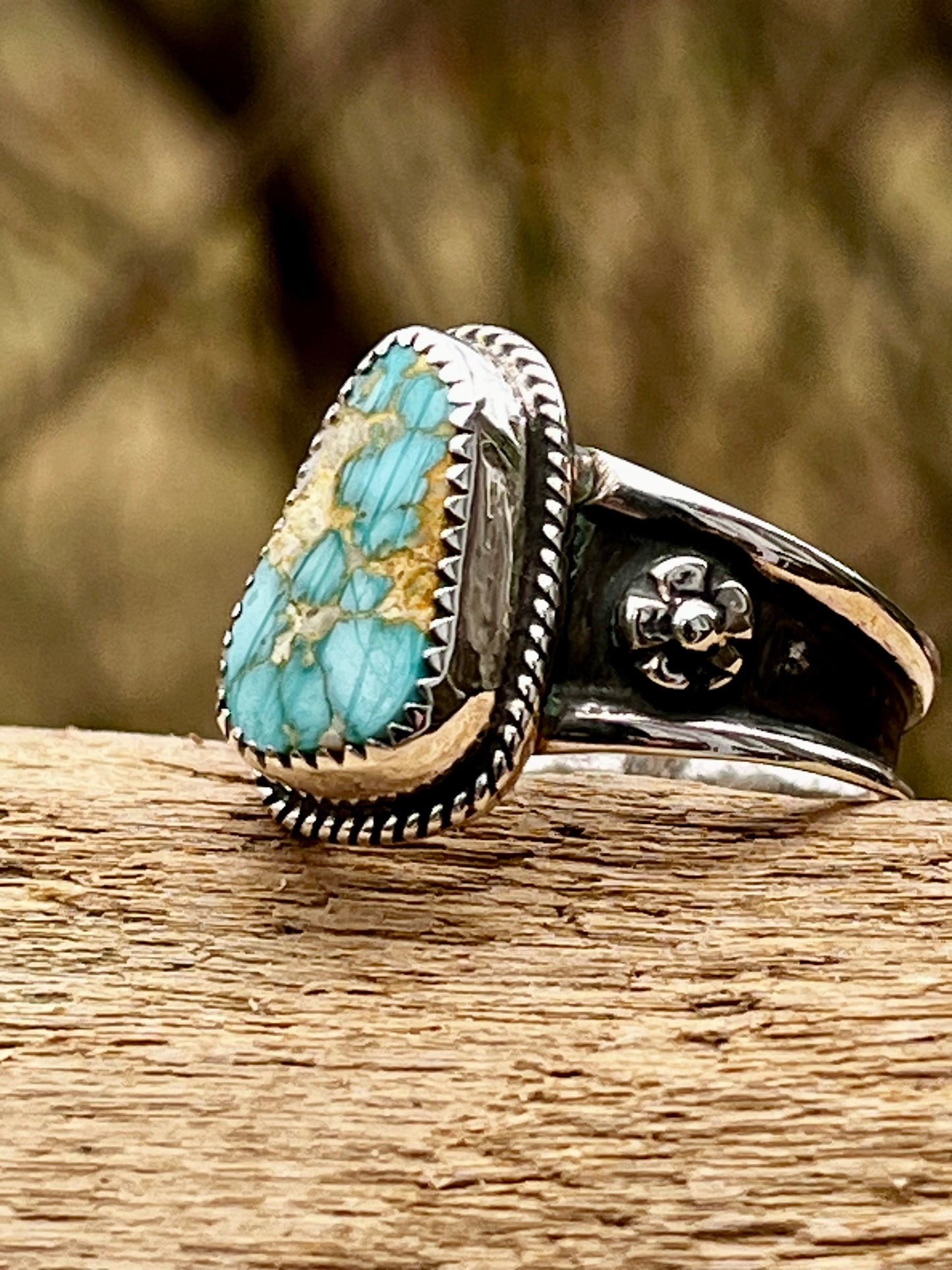 High grade Royston Turquoise-size 8