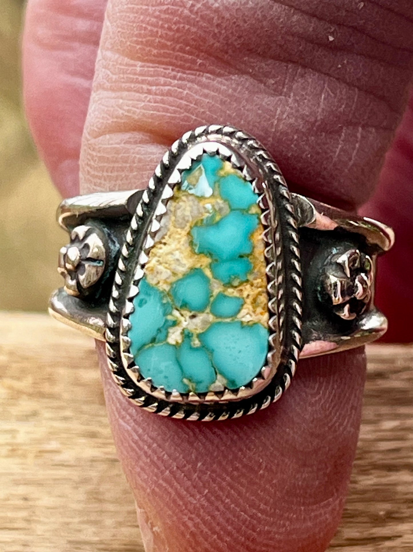 High grade Royston Turquoise-size 8