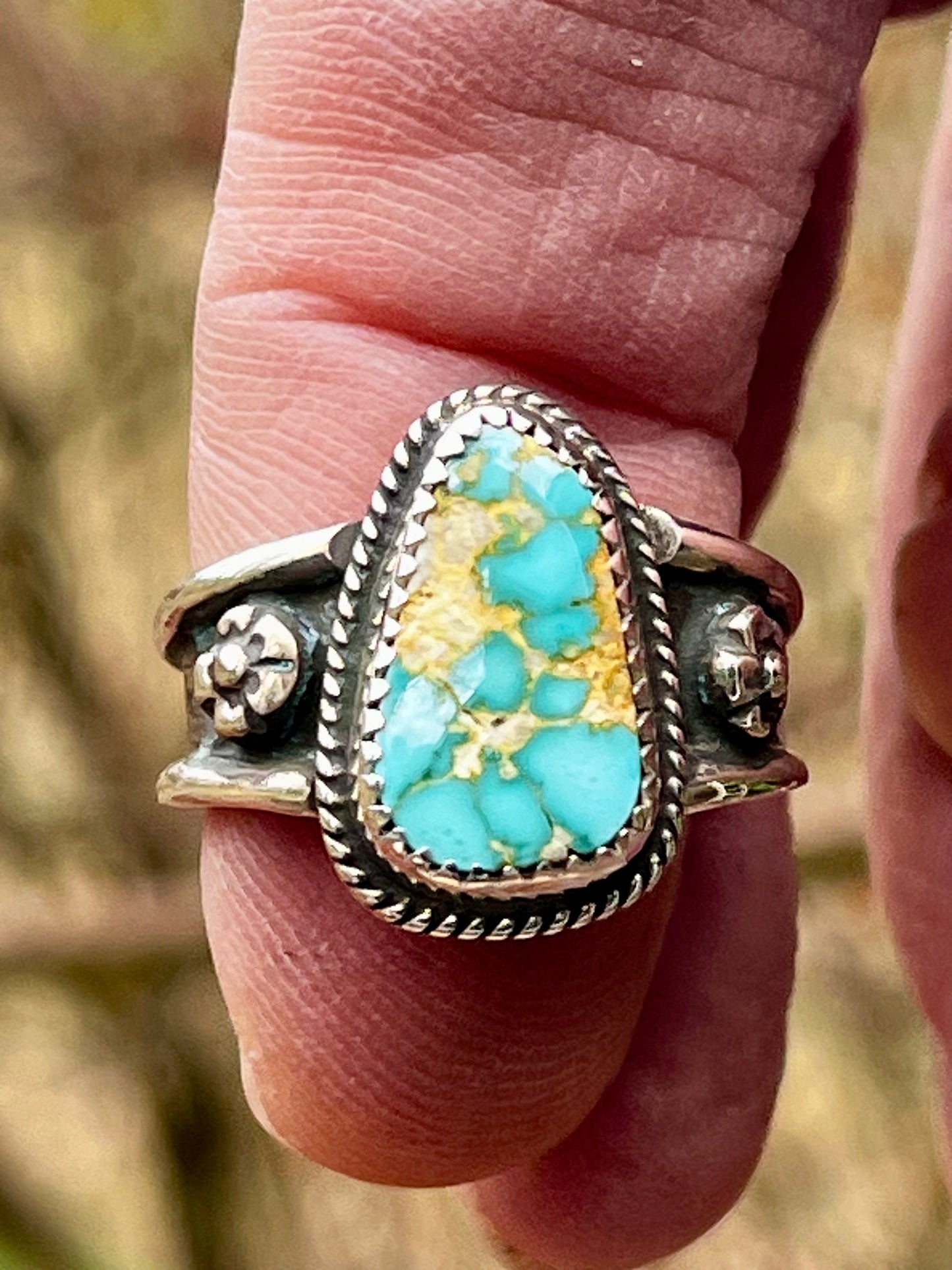 High grade Royston Turquoise-size 8