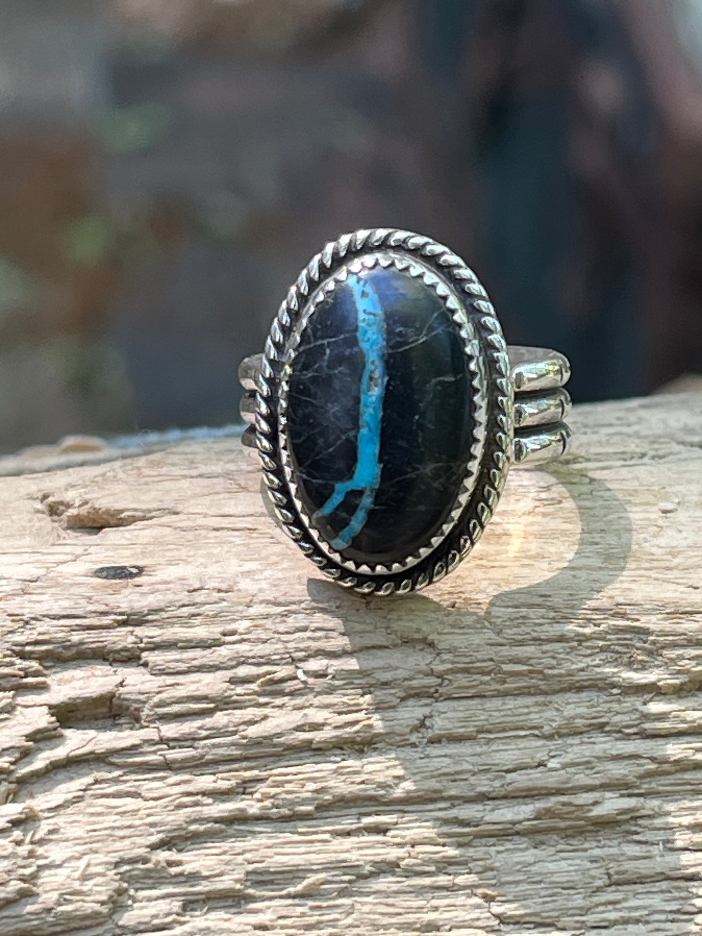 Viking Turquoise ring-size 8.5