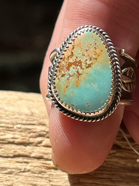 Brannon Blue Turquoise ring-size 8