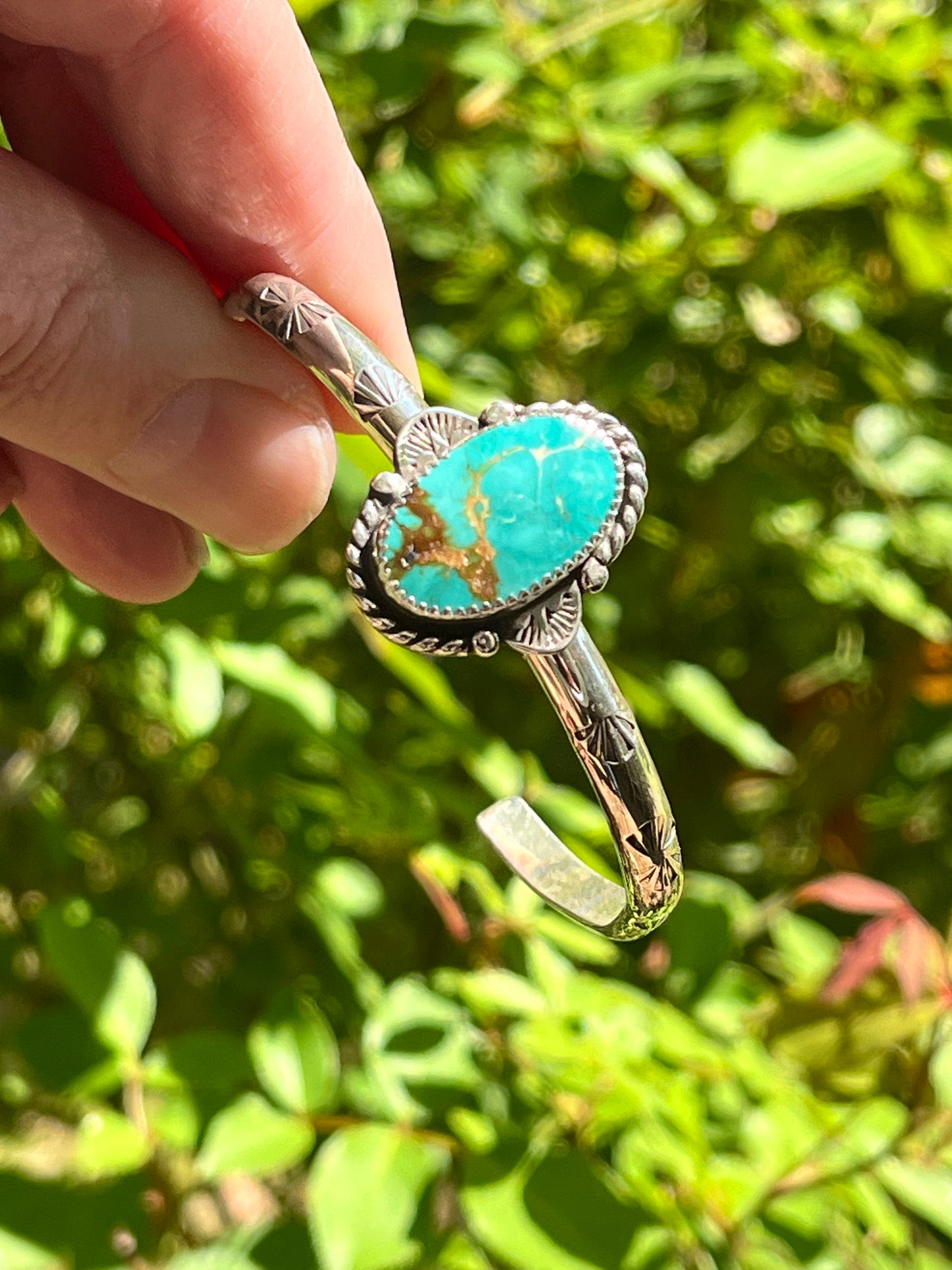 Royston Turquoise cuff bracelet